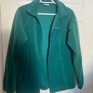 💜Columbia Turquoise Fleece Outerwear
